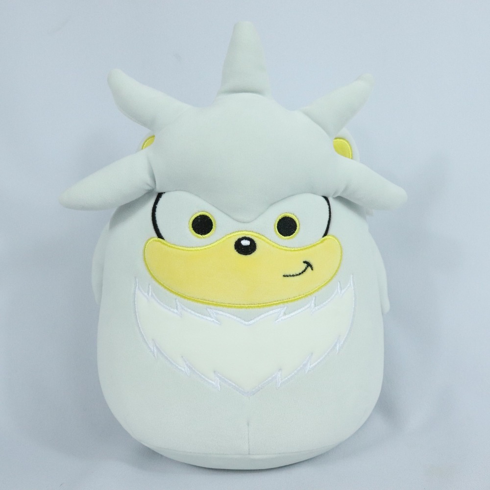 Squishmallows Silver Sonic the Hedgehog Plush SEGA RARE 8"